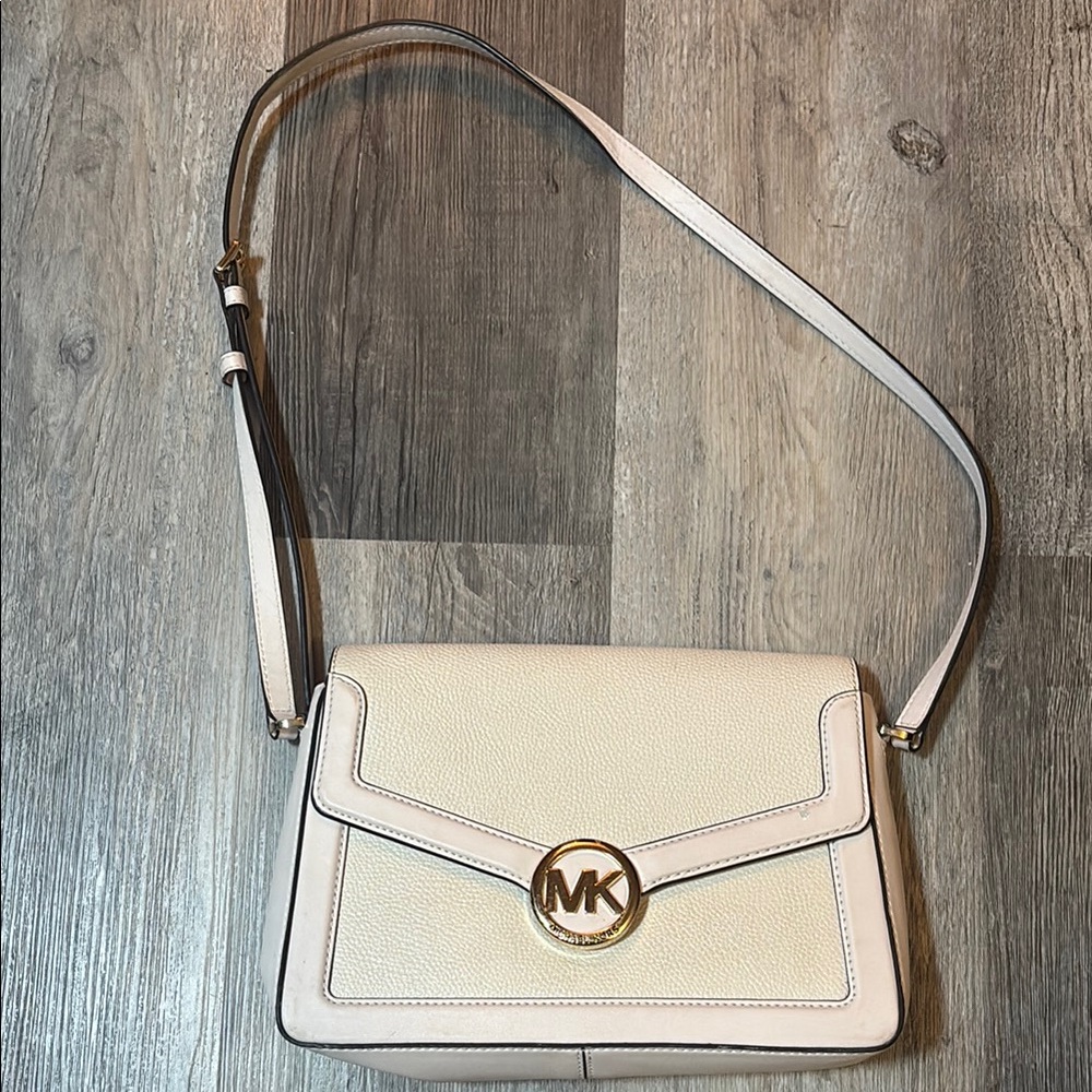 Michael Kors Cream Crossbody Bag